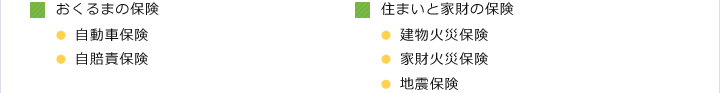 おくるまの保険　住まいと家財の保険